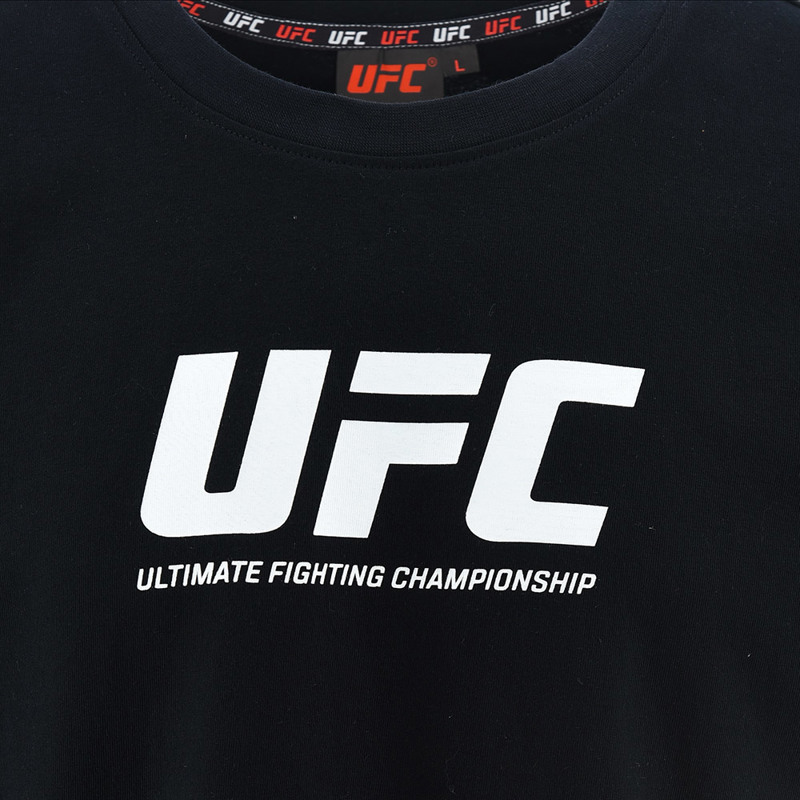UFC OFFICIAL LOGO TSHIRT -BLACK